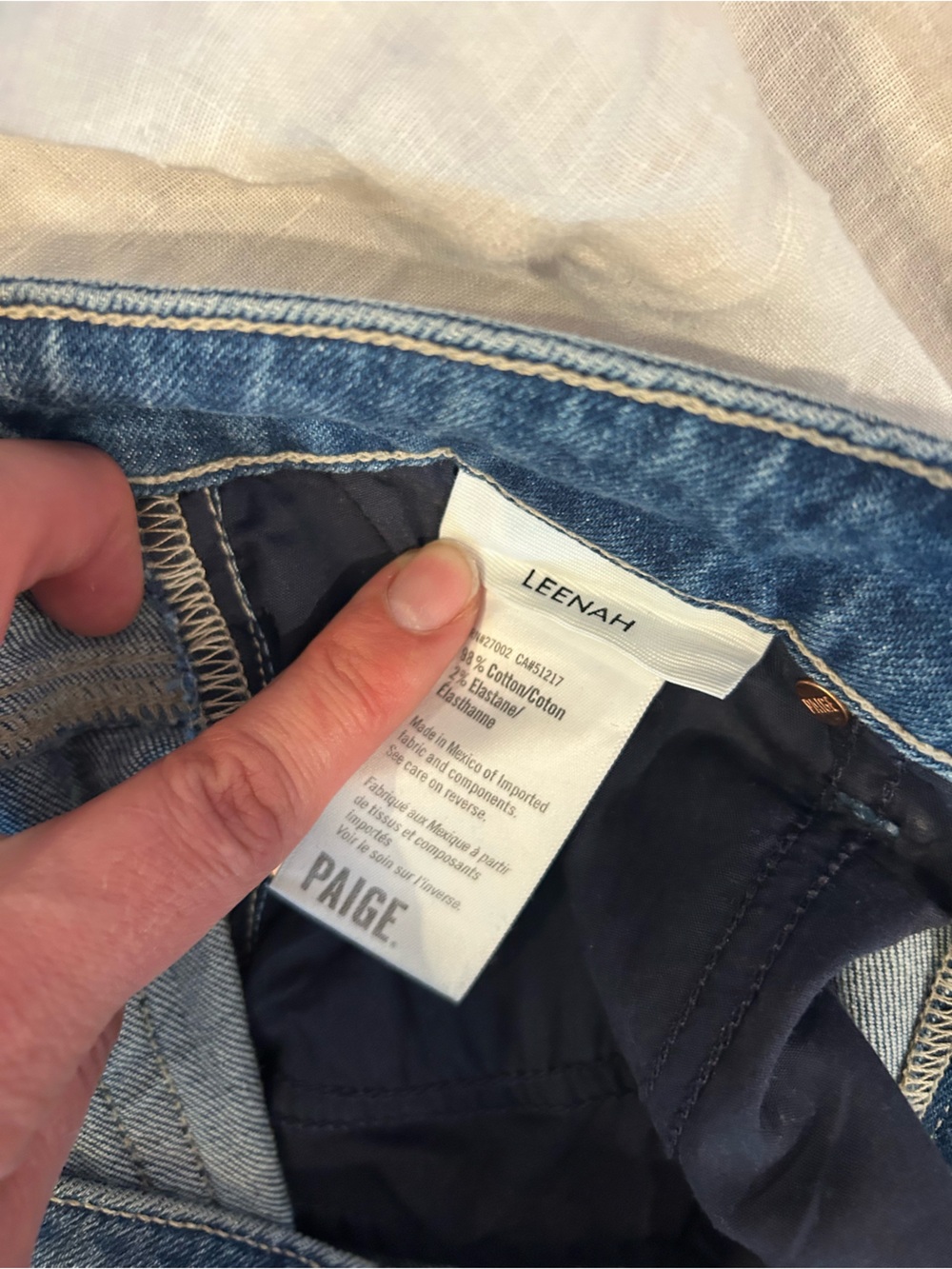 PAIGE Leenah jeans size 25 - Picture 8 of 13